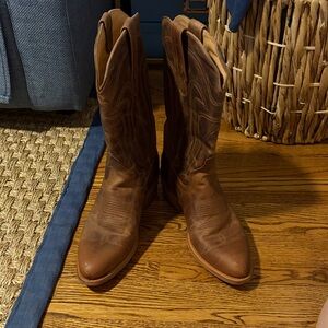 Tecovas Brown Heeled Boots